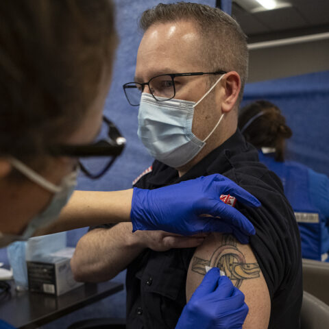 NCH vaccinates nearly 700 suburban EMS workers in first week