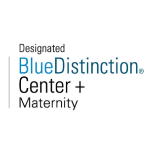 Blue Cross Blue Shield Center of Distinction for Maternity Logo
