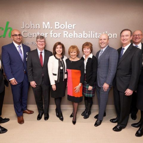One of the Largest Gifts in NCH History Leads to Dedication of John M. Boler Center for Rehabilitation and New, Cutting-Edge Technologies